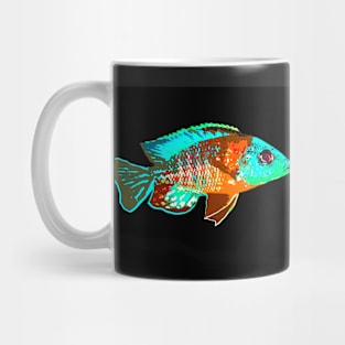 Peacock Cichlid Fish Mug